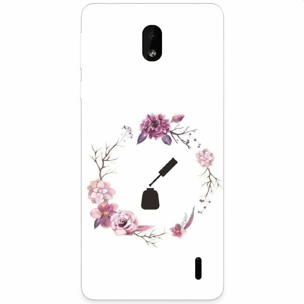 Husa silicon pentru Nokia 1 Plus, Icon Nail