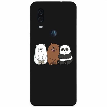 Husa silicon pentru Motorola One Vision, Bears Husa silicon pentru Motorola One Vision, Bears