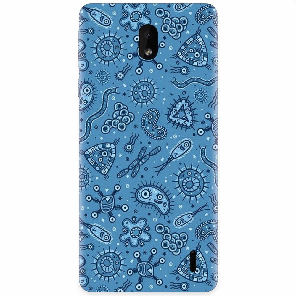 Husa silicon pentru Nokia 1 Plus, Bacteria