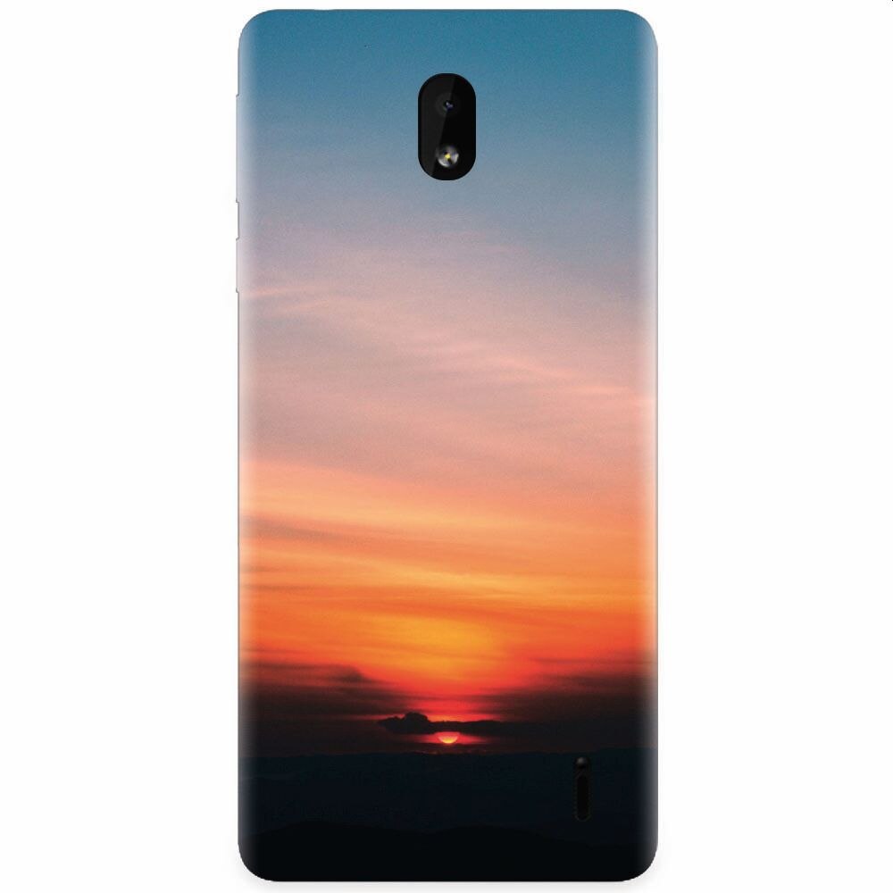 Husa silicon pentru Nokia 1 Plus, Calm Clouds