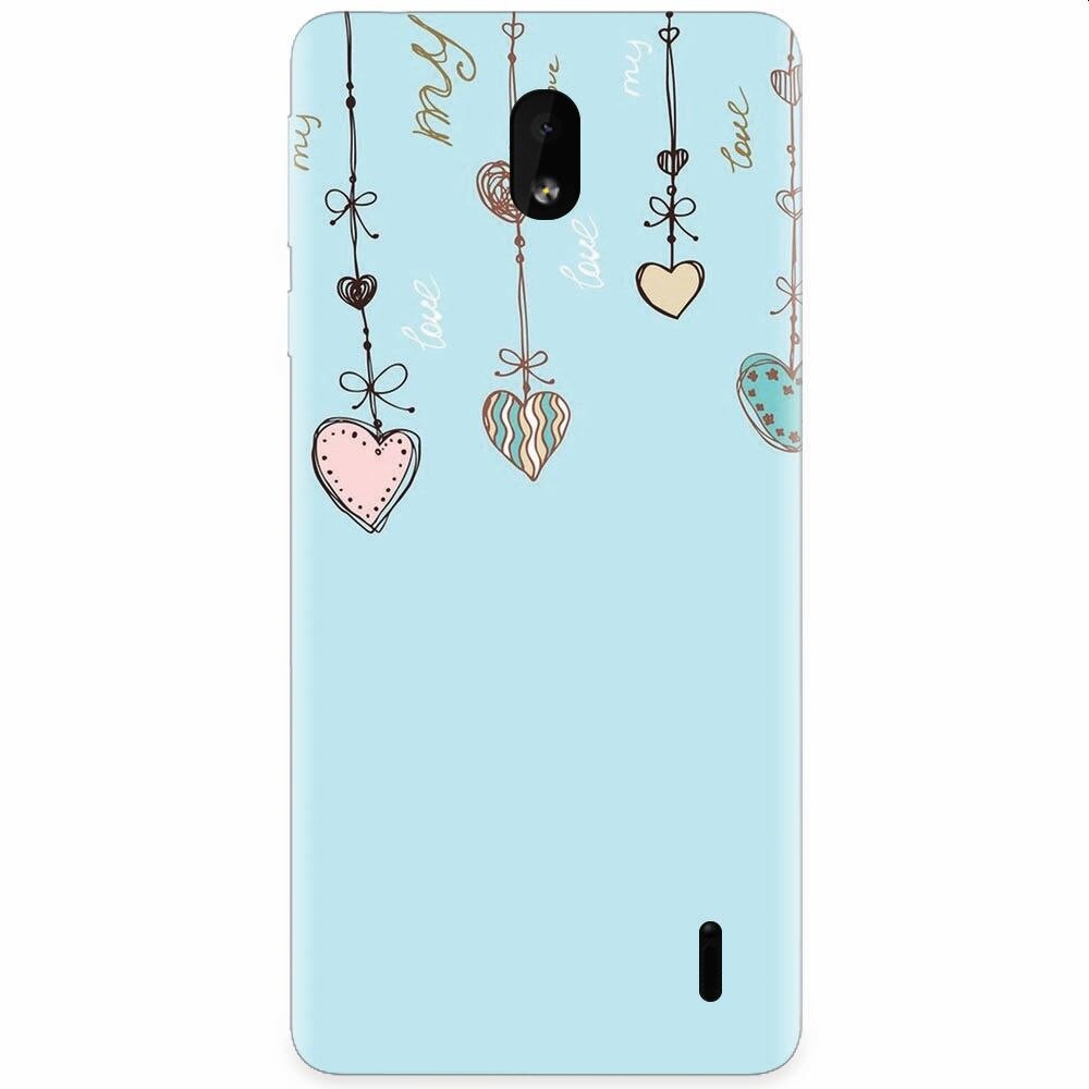 Husa silicon pentru Nokia 1 Plus, Love 101