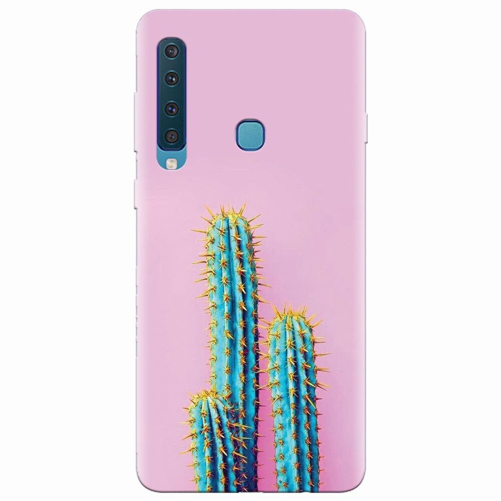 Husa silicon pentru Samsung Galaxy A9 2018, Cactus