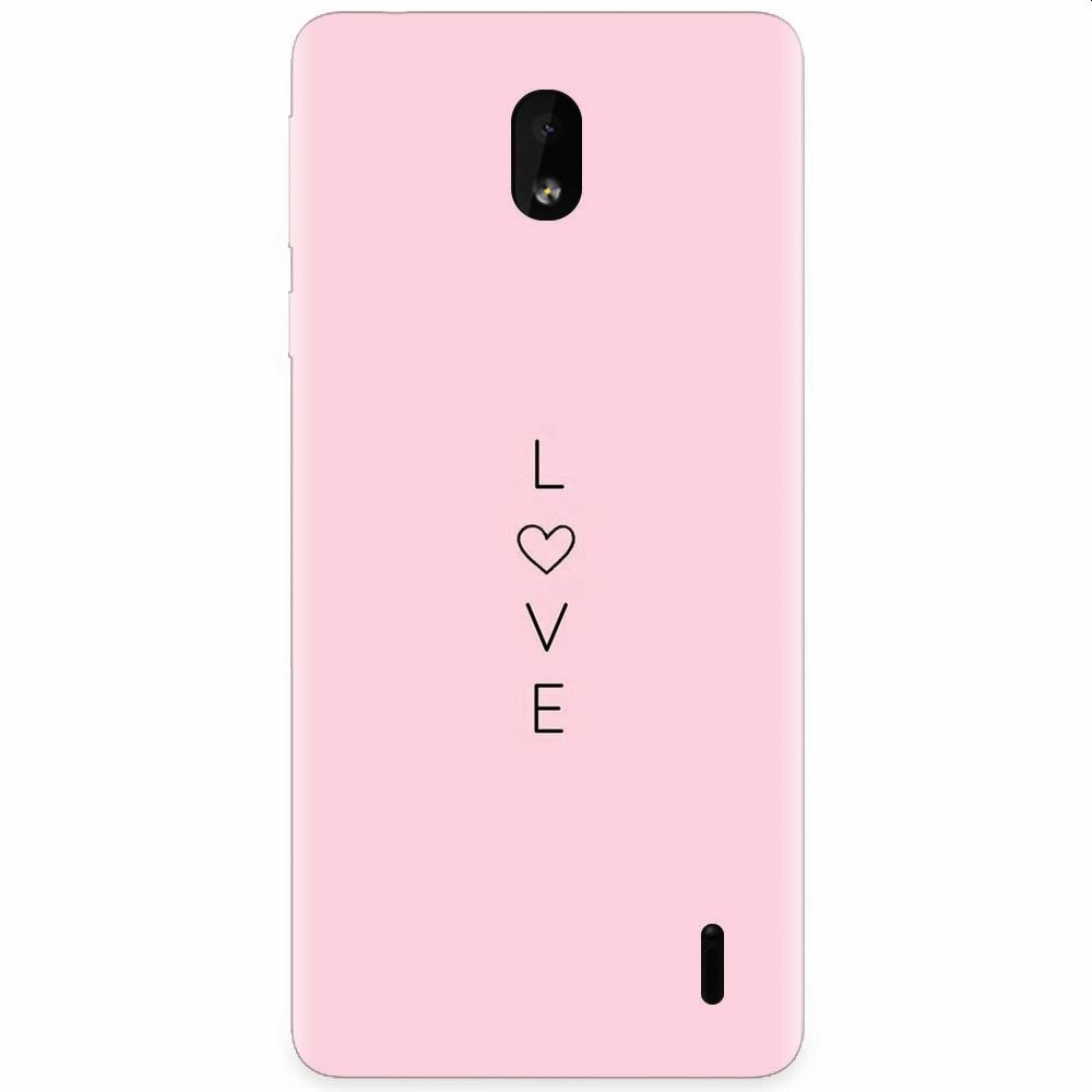 Husa silicon pentru Nokia 1 Plus, Love