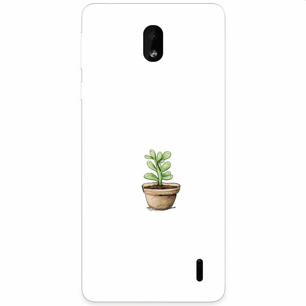 Husa silicon pentru Nokia 1 Plus, Cactus 101