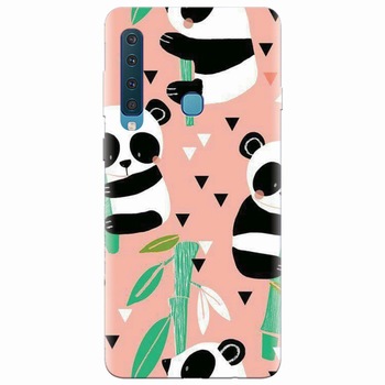 Husa silicon pentru Samsung Galaxy A9 2018, Baby Panda 001 Husa silicon pentru Samsung Galaxy A9 2018, Baby Panda 001