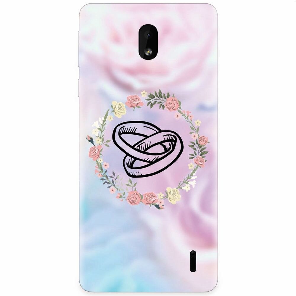 Husa silicon pentru Nokia 1 Plus, Rings