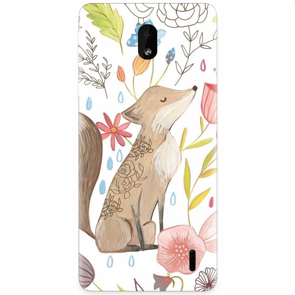 Husa silicon pentru Nokia 1 Plus, Fox