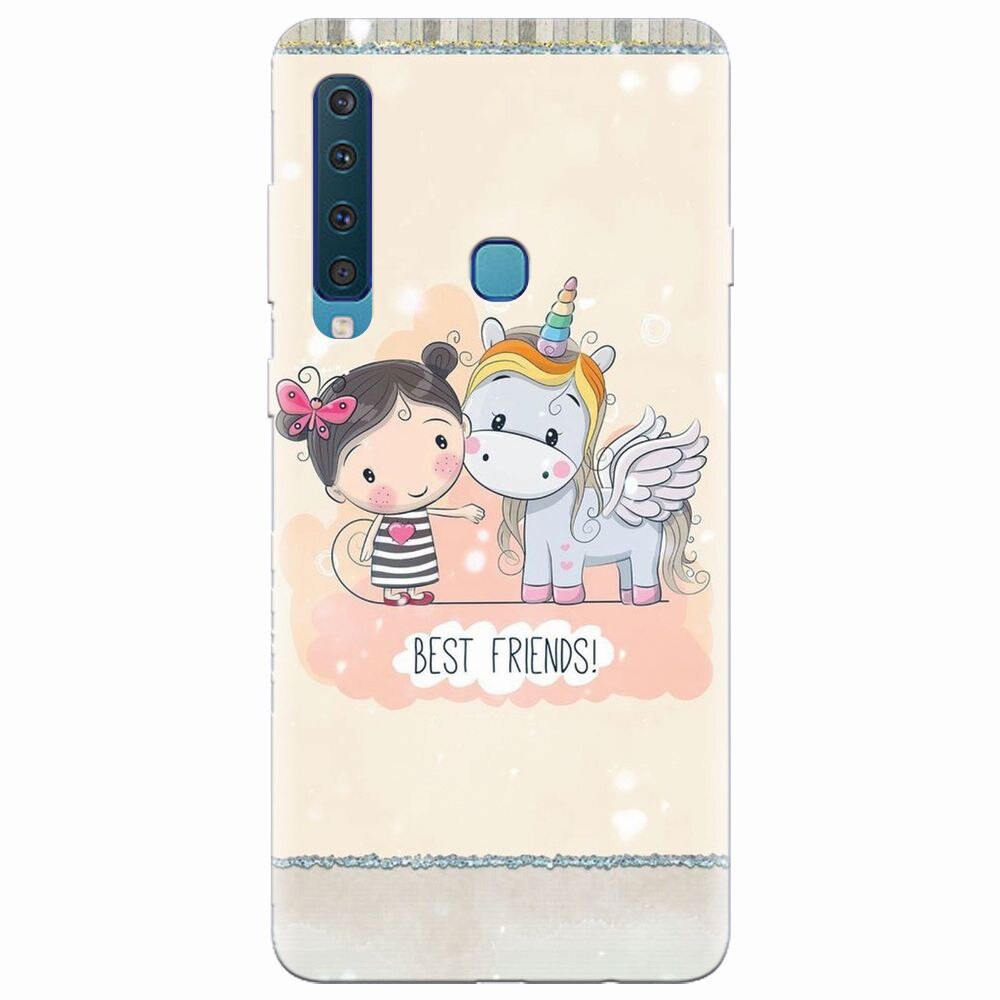 Husa silicon pentru Samsung Galaxy A9 2018, Best Friends