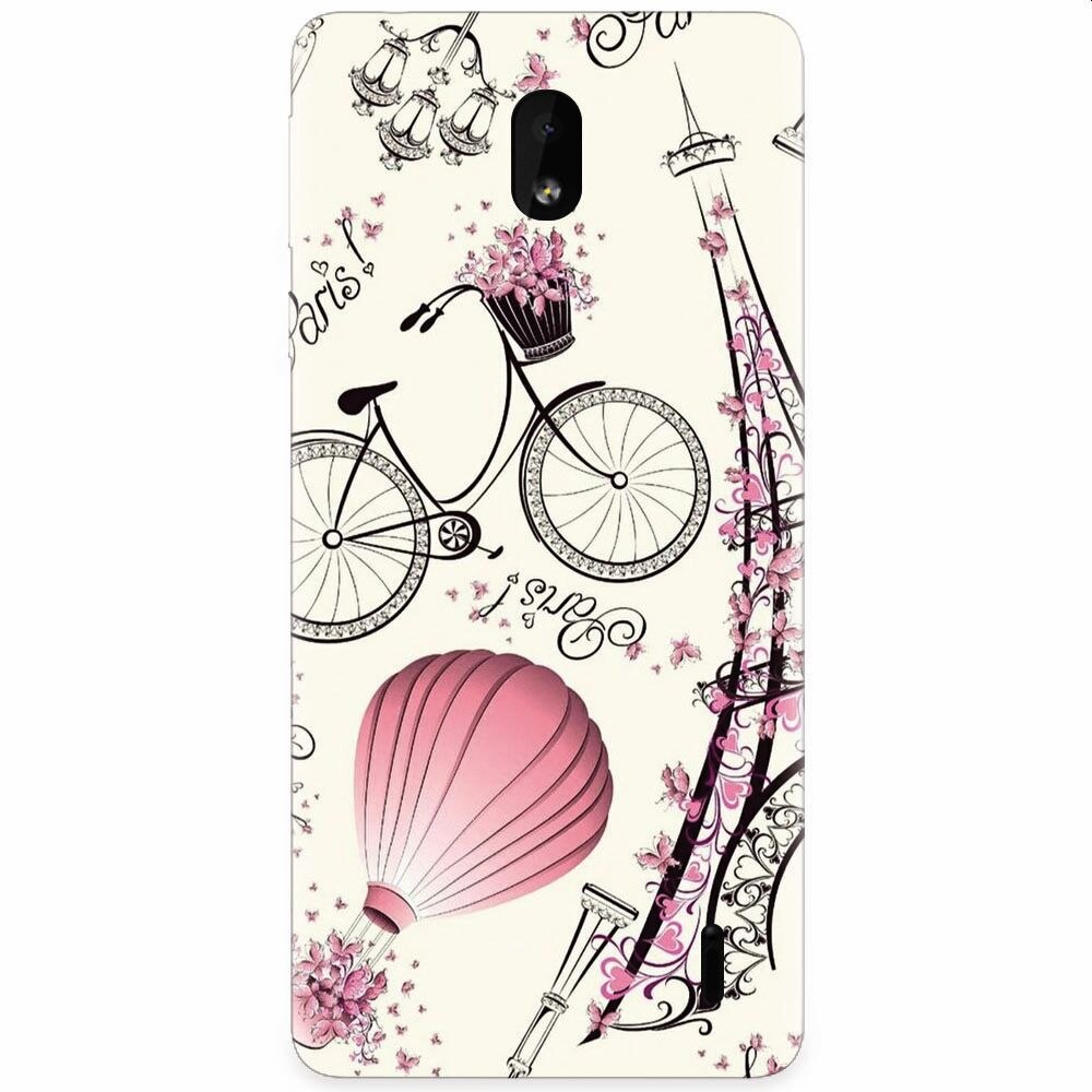 Husa silicon pentru Nokia 1 Plus, Paris