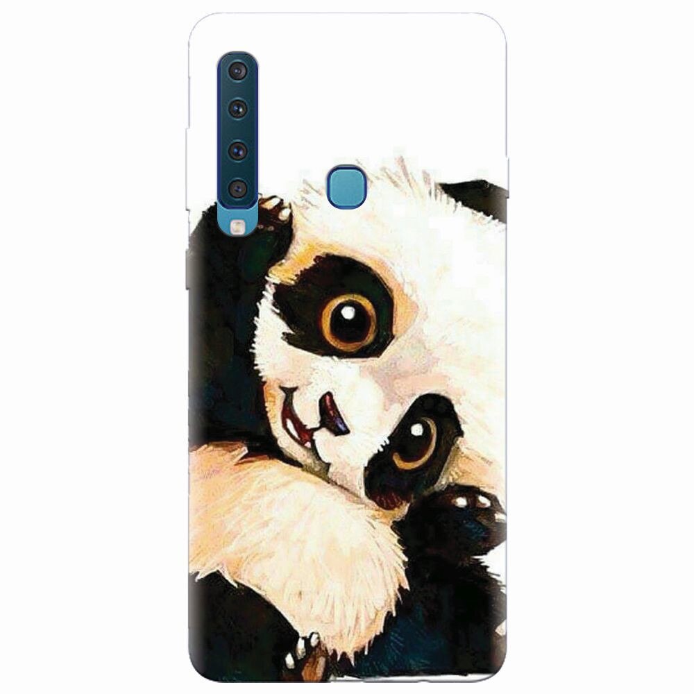 Husa silicon pentru Samsung Galaxy A9 2018, Baby Panda 002
