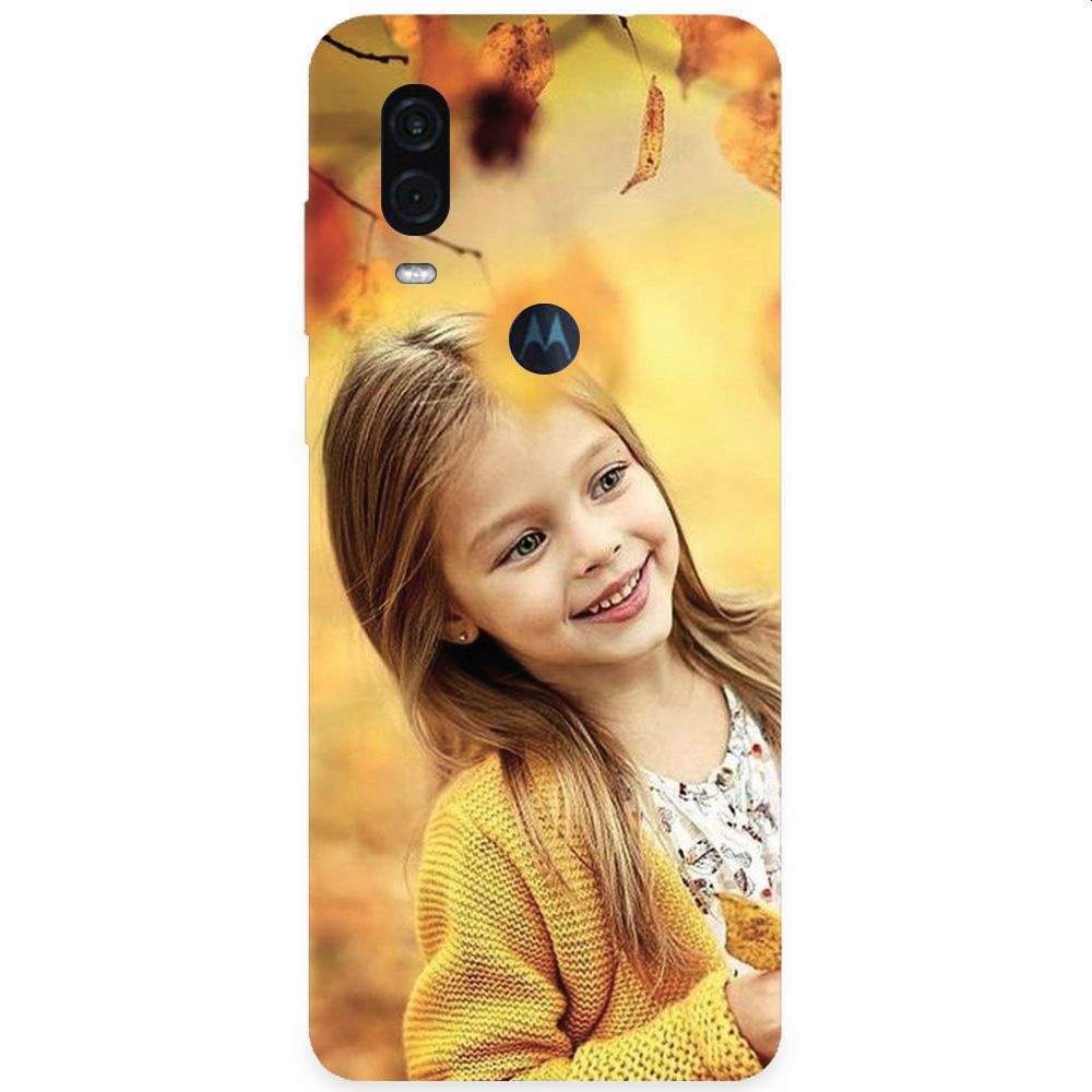 Husa silicon personalizata pentru Motorola One Vision, Personalizata