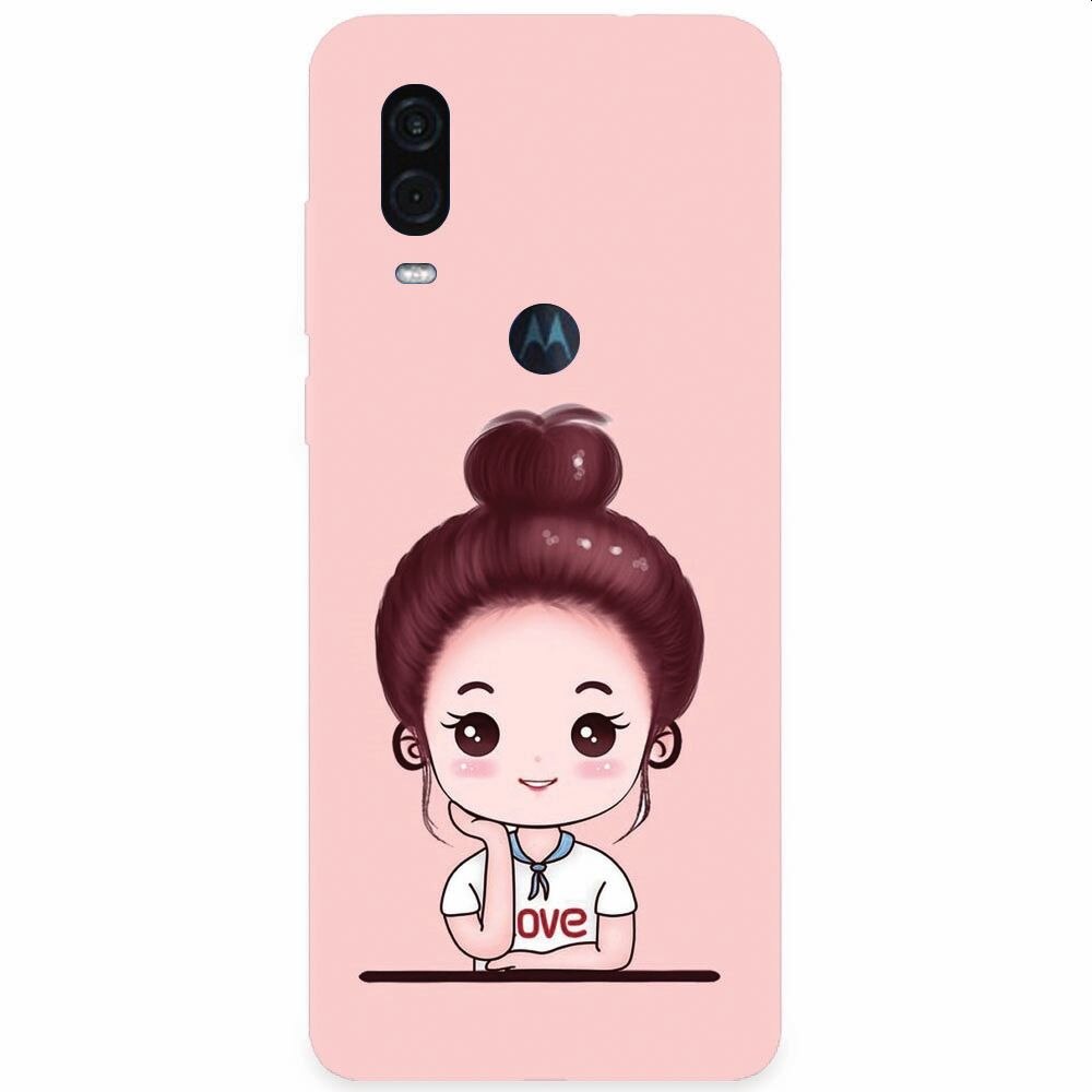 Husa silicon pentru Motorola One Vision, Animasi