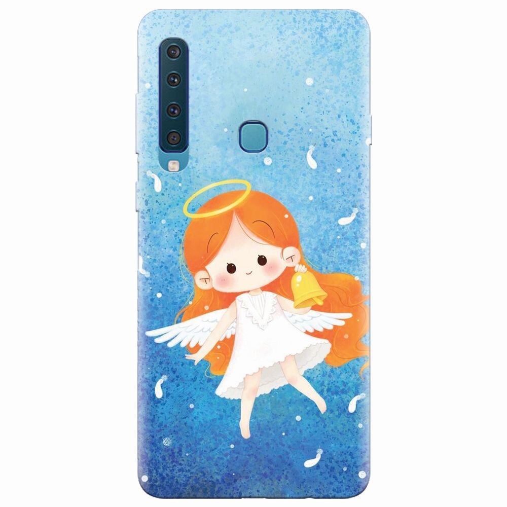 Husa silicon pentru Samsung Galaxy A9 2018, Cute Angel