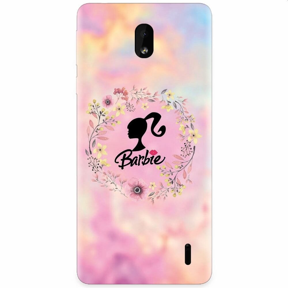 Husa silicon pentru Nokia 1 Plus, Barbie icon