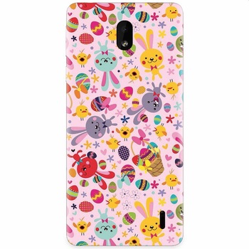 Husa silicon pentru Nokia 1 Plus, Fun Easter Egg Husa silicon pentru Nokia 1 Plus, Fun Easter Egg