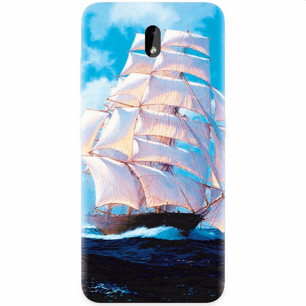 Husa silicon pentru Nokia 3.2, Attractive Art Of Ships