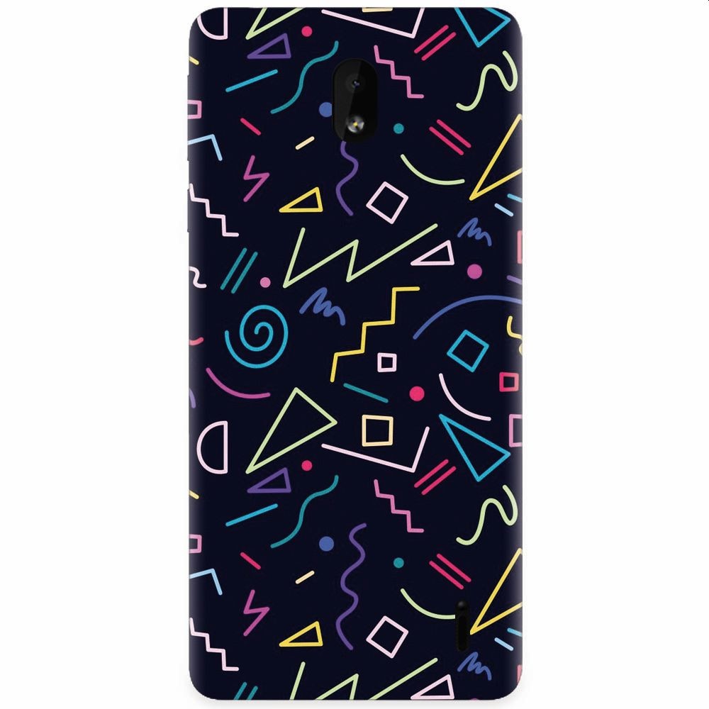 Husa silicon pentru Nokia 1 Plus, Signs