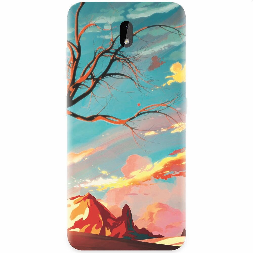 Husa silicon pentru Nokia 3.2, Artistic Landscape