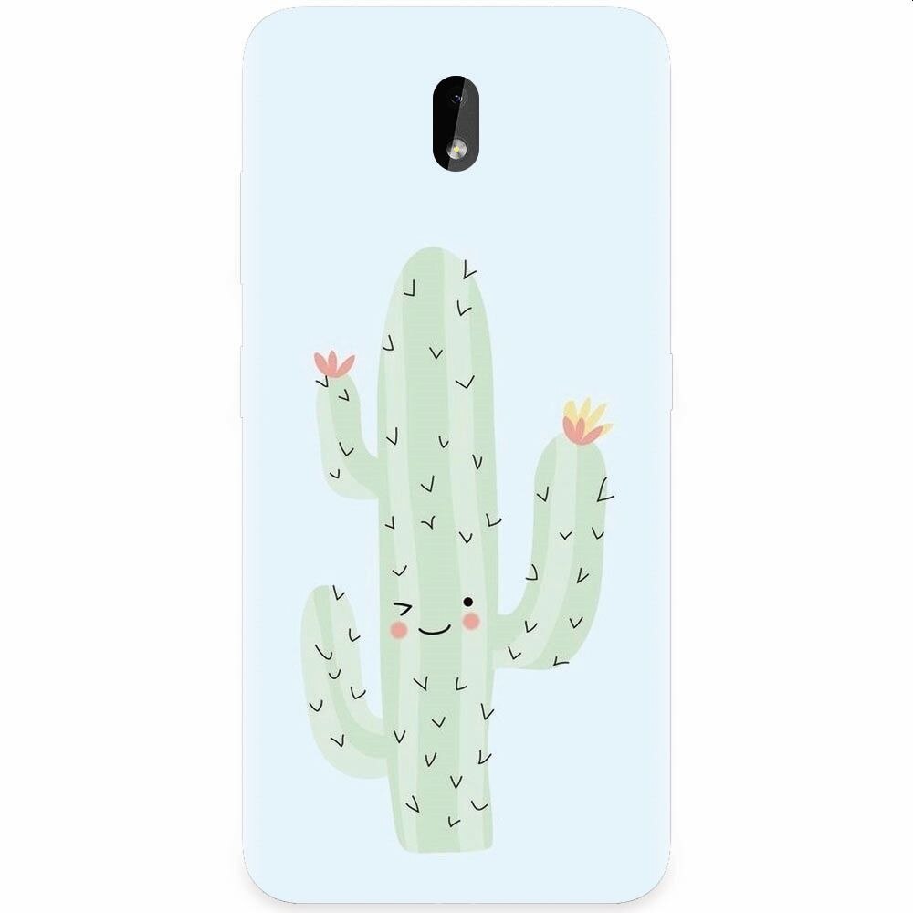 Husa silicon pentru Nokia 3.2, Cactus