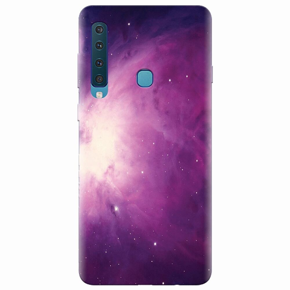 Husa silicon pentru Samsung Galaxy A9 2018, Purple Supernova Nebula Explosion