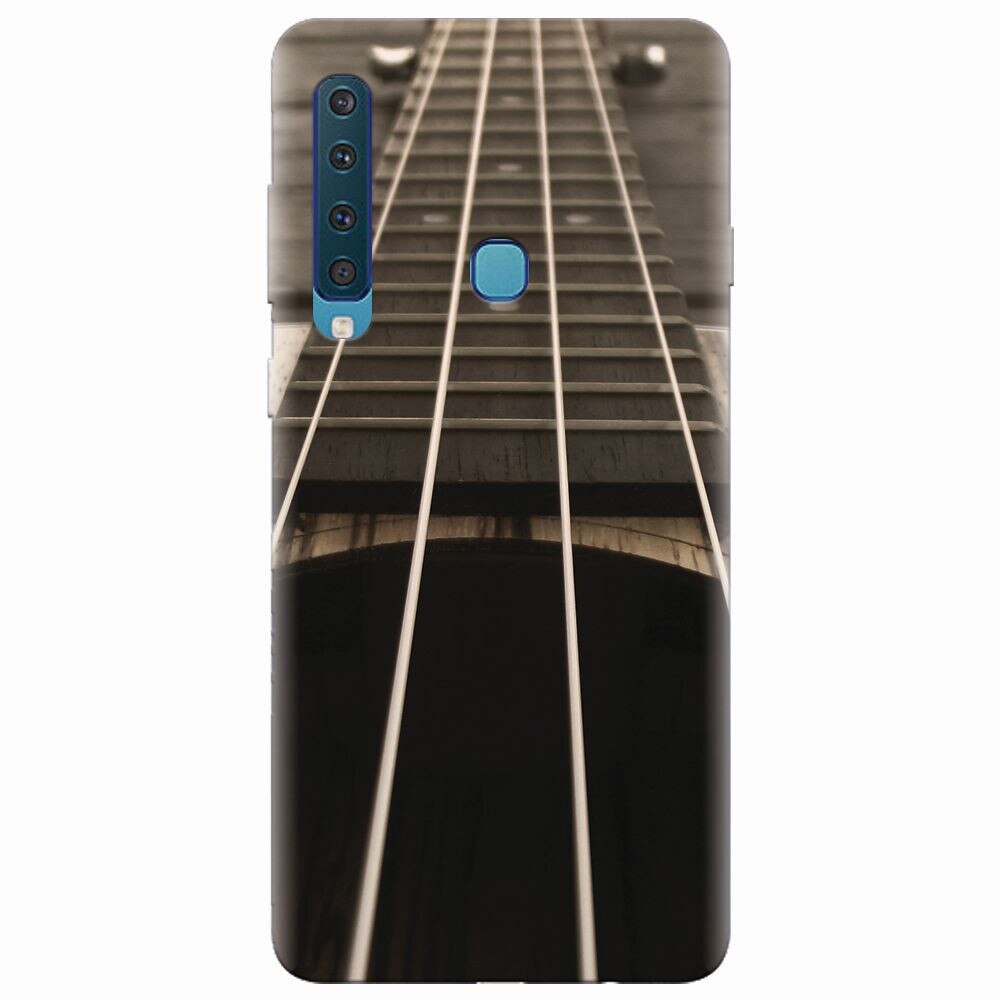 Husa silicon pentru Samsung Galaxy A9 2018, Bass Guitar