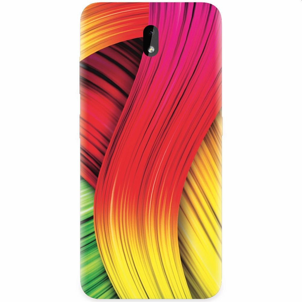 Husa silicon pentru Nokia 3.2, Colorful Abstract