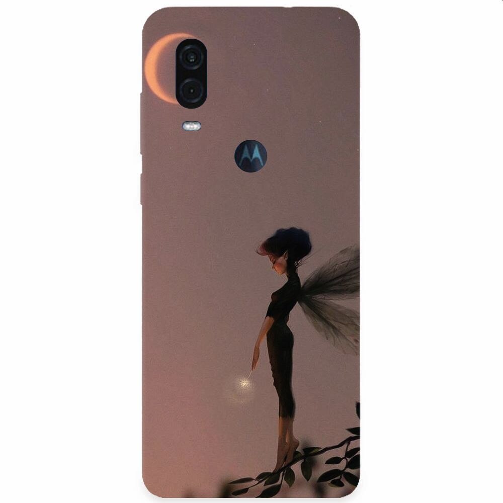 Husa silicon pentru Motorola One Vision, Fairy 102