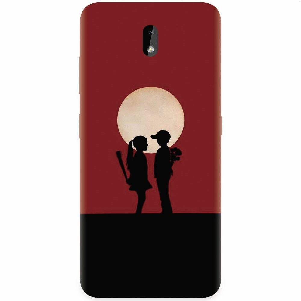 Husa silicon pentru Nokia 3.2, Boy Girl Love Story