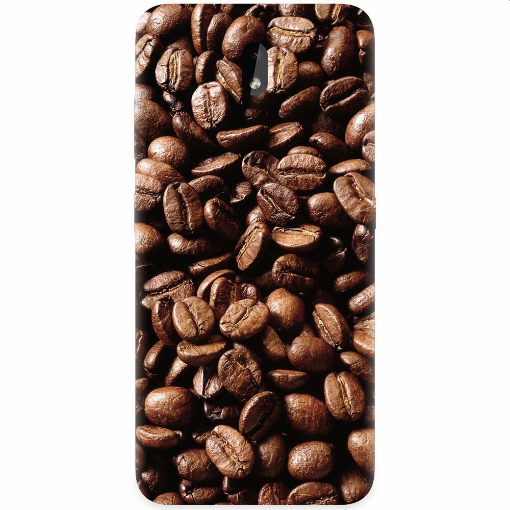 Husa silicon pentru Nokia 3.2, Coffee Beans