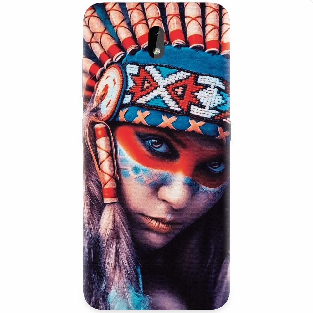 Husa silicon pentru Nokia 3.2, Attractive Girl Model