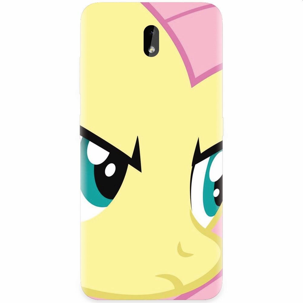 Husa silicon pentru Nokia 3.2, Close Up Fluttershy My Little Pony Friendship Is Magic