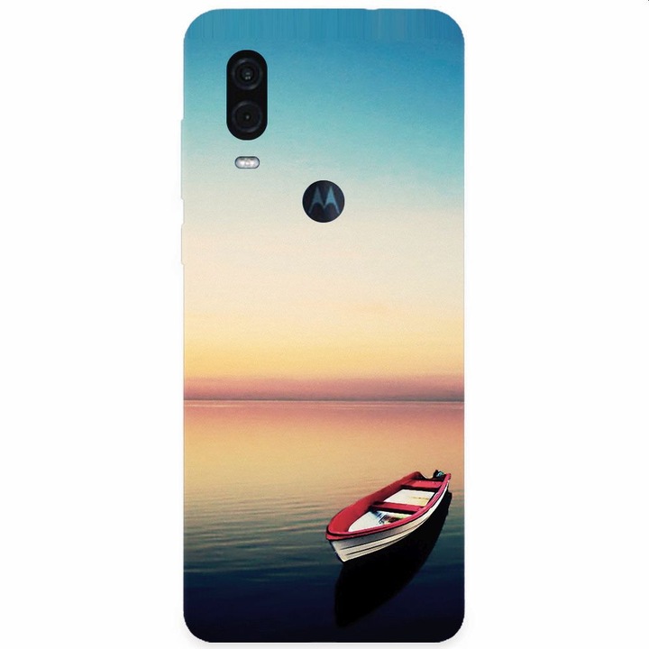 Силиконов калъф за Motorola One Vision, Abstract 105
