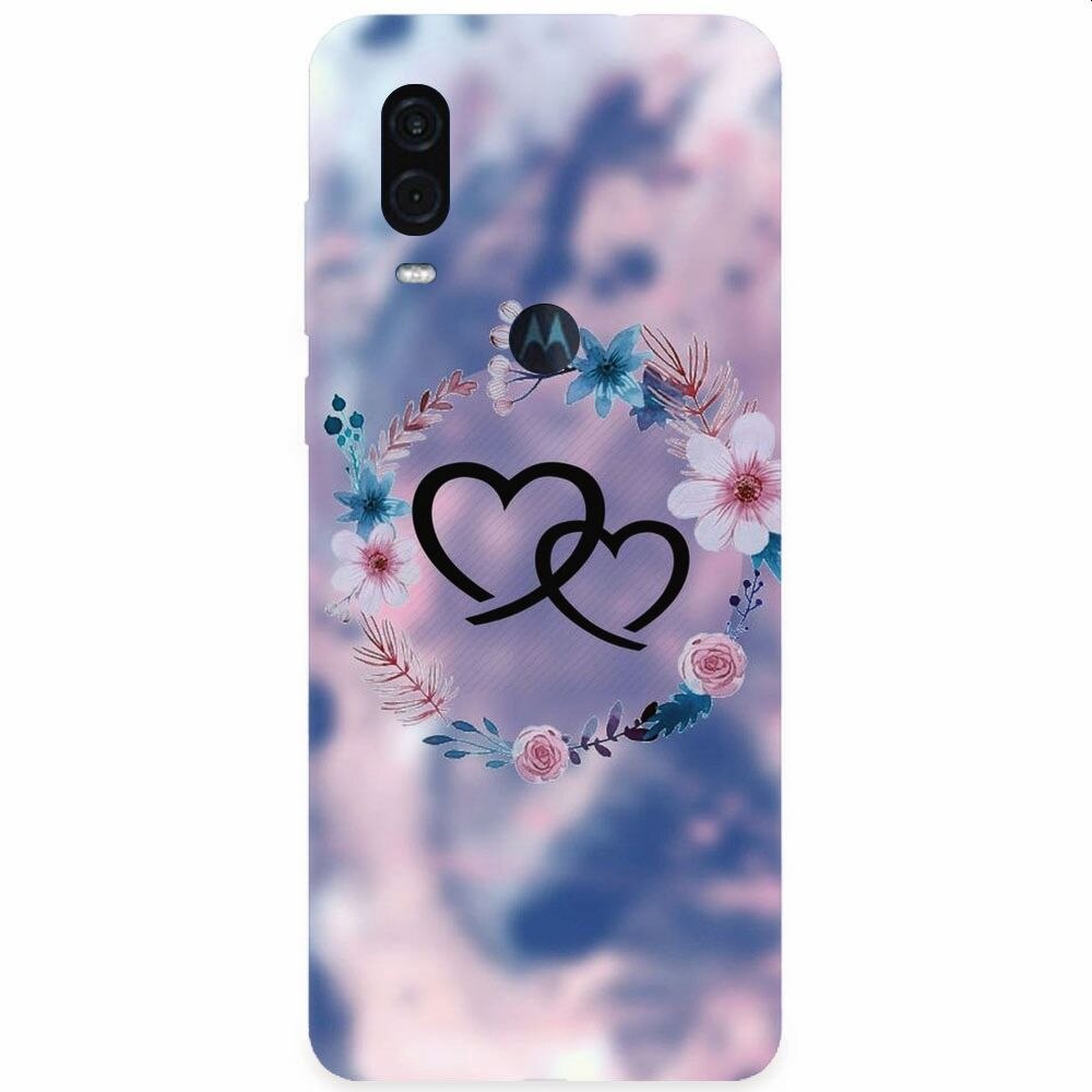 Husa silicon pentru Motorola One Vision, Love 002