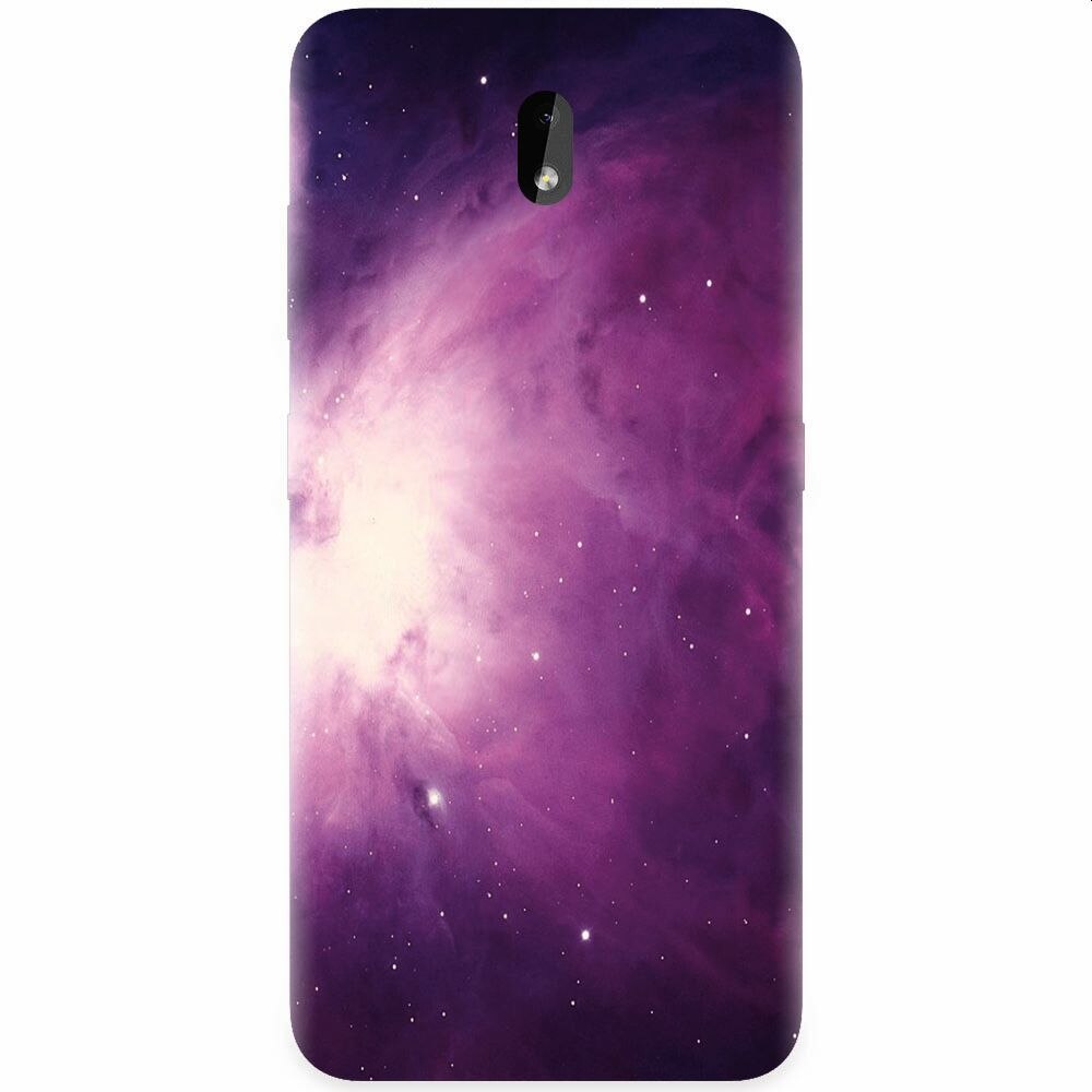 Husa silicon pentru Nokia 3.2, Purple Supernova Nebula Explosion
