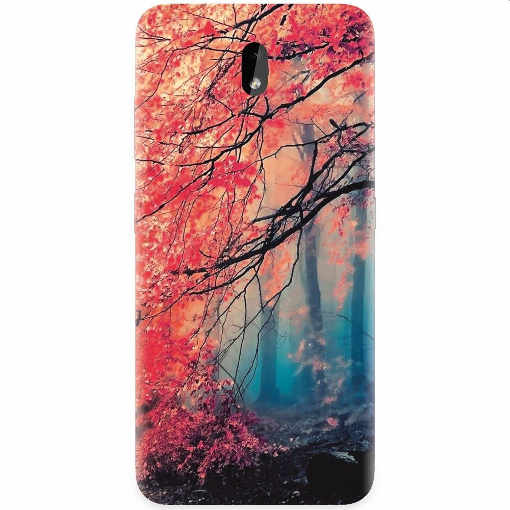 Husa silicon pentru Nokia 3.2, Morning Fog Inest Nature