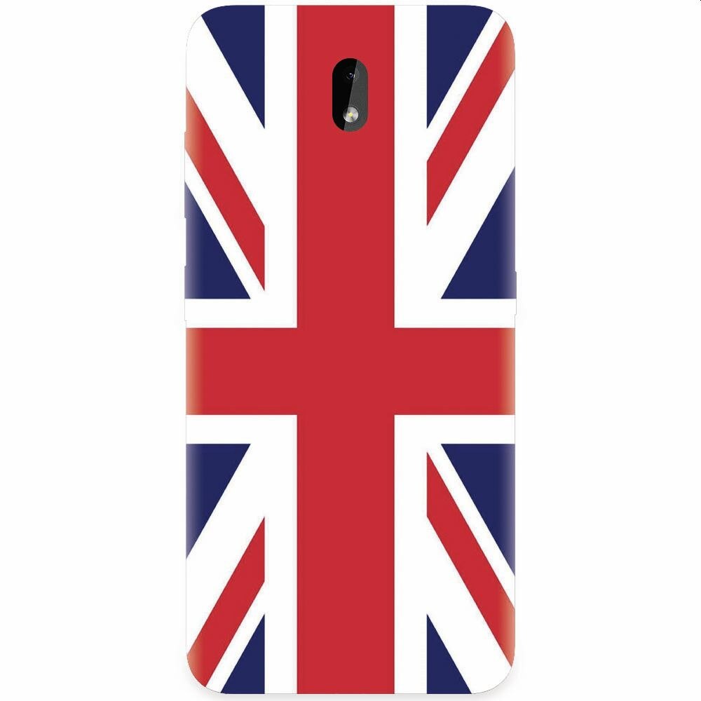 Husa silicon pentru Nokia 3.2, UK Flag Illustration