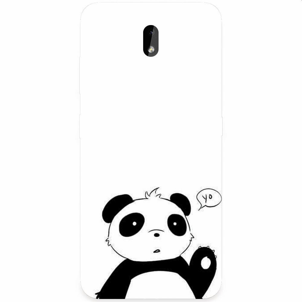 Husa silicon pentru Nokia 3.2, Panda Cellphone