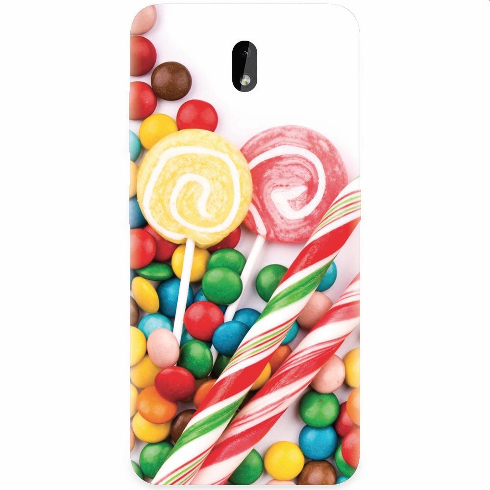 Husa silicon pentru Nokia 3.2, Sweet Colorful Candy