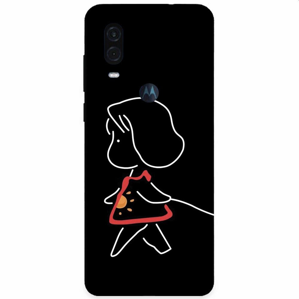 Husa silicon pentru Motorola One Vision, Fallow Me