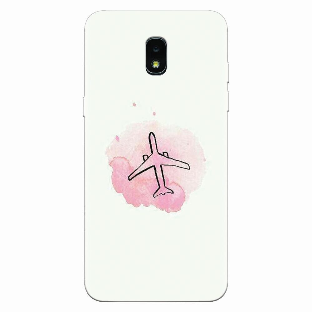 Husa silicon pentru Samsung Galaxy J3 2018, Airplain
