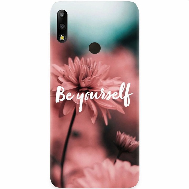 Силиконов калъф, съвместим с Asus Zenfone Max Pro M2, Be Yourself