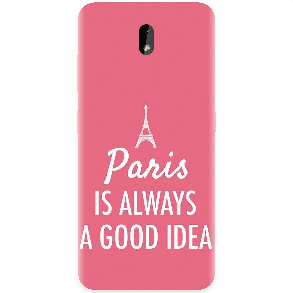 Husa silicon pentru Nokia 3.2, Paris Is Always A Good Idea