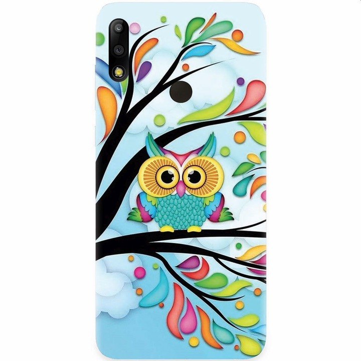 Силиконов кейс съвместим с Asus Zenfone Max Pro M2, Owl 101
