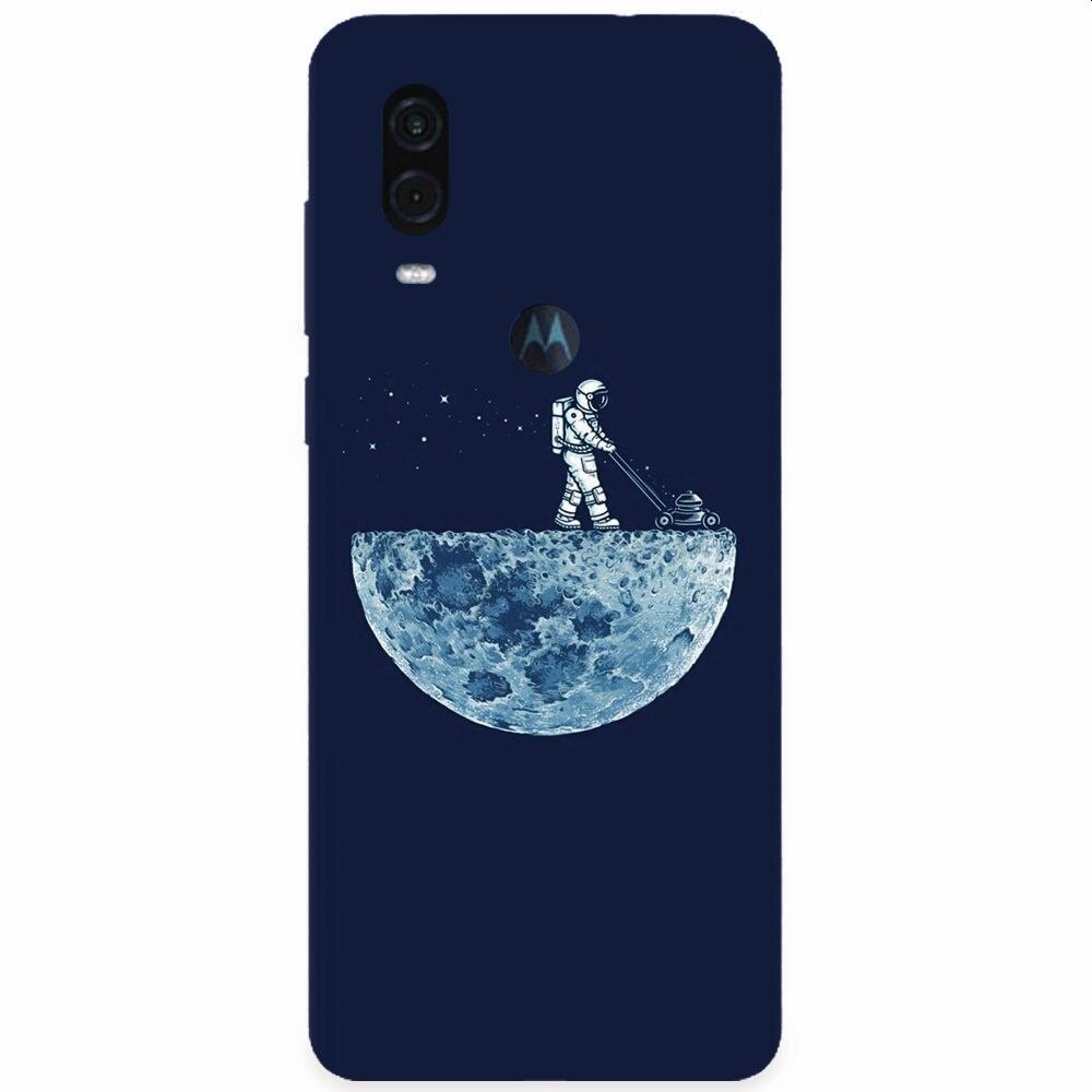 Husa silicon pentru Motorola One Vision, Astronaut 101