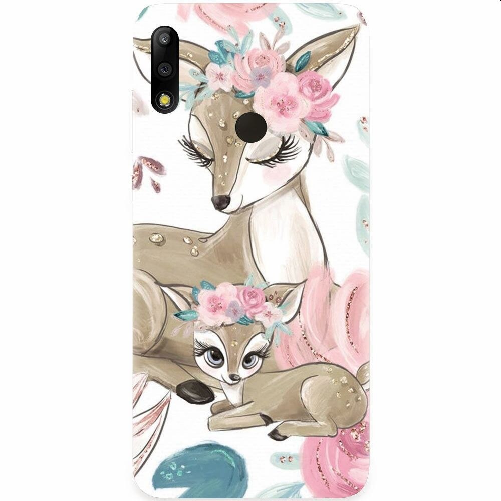 Husa silicon pentru Asus Zenfone Max Pro M2, Deers