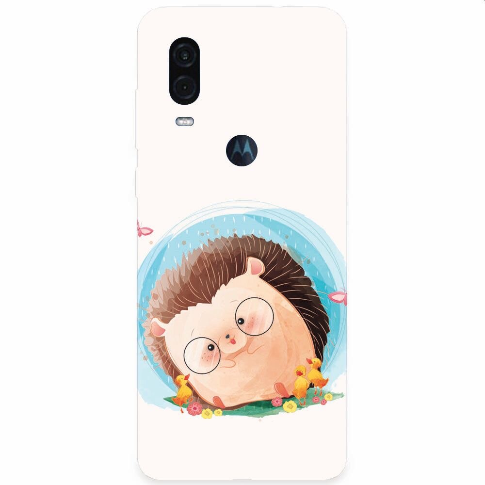 Husa silicon pentru Motorola One Vision, Arici