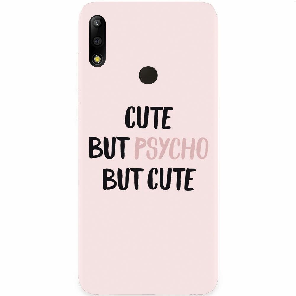 Husa silicon pentru Asus Zenfone Max Pro M2, Cute But Psycho