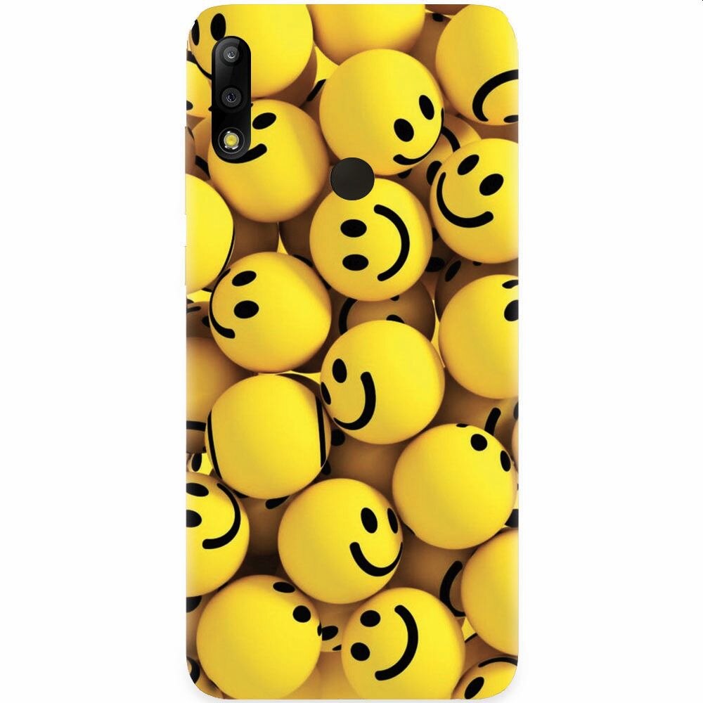 Husa silicon pentru Asus Zenfone Max Pro M2, Smiles 002