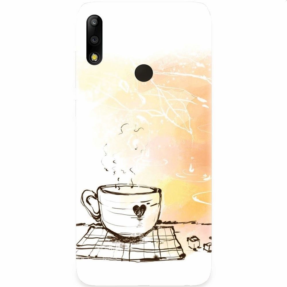 Husa silicon pentru Asus Zenfone Max Pro M2, Coffe Love
