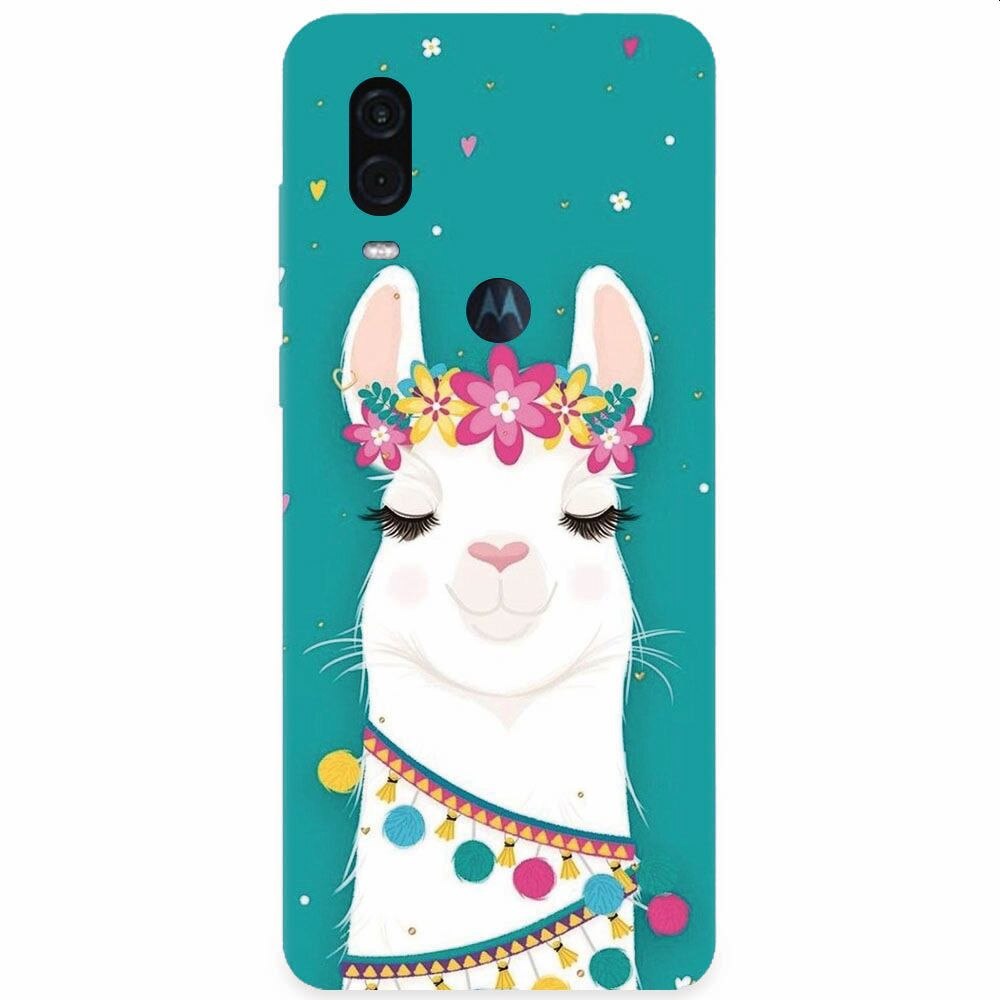 Husa silicon pentru Motorola One Vision, Lama